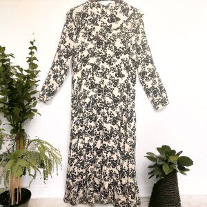 Topshop Floral Long Sleeve Cottagecore Prairie Boho Dress Womens Size 10 ($95)
